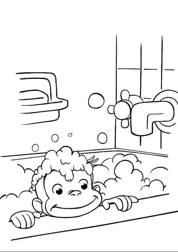 Desenho de George O Curioso Desenho Colorir Imprimir 12