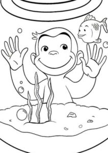 Desenho de George O Curioso Desenho Colorir Imprimir 14