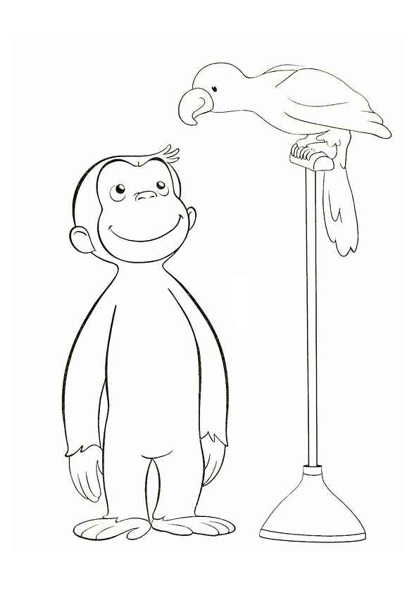 Desenho de George O Curioso Desenho Colorir Imprimir 15