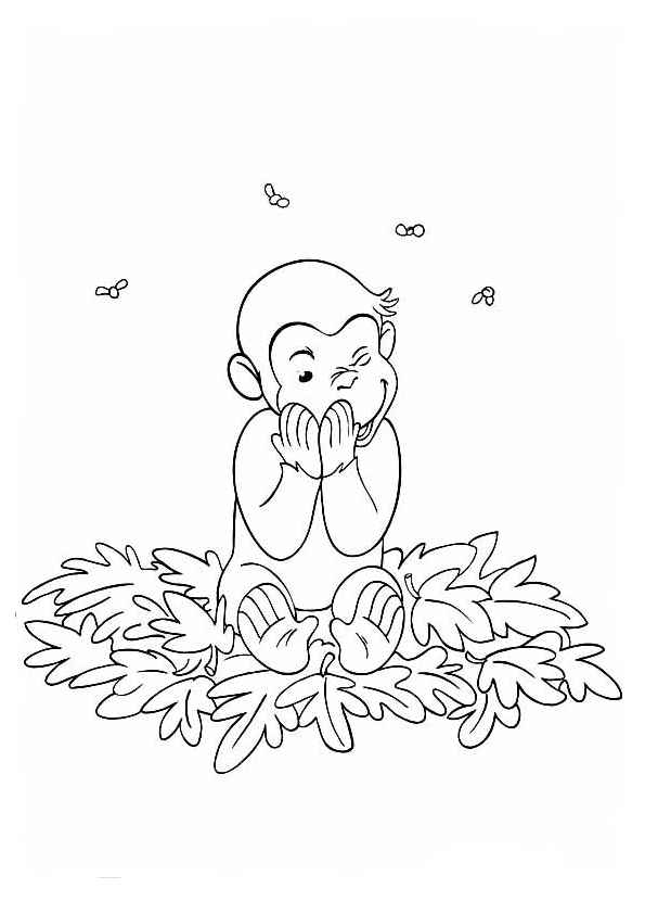 Desenho de George O Curioso Desenho Colorir Imprimir 16