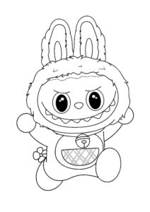 Desenho de Labubu Desenho Colorir Imprimir 27