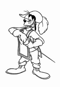 Desenho de Pateta Desenho Colorir Imprimir 05