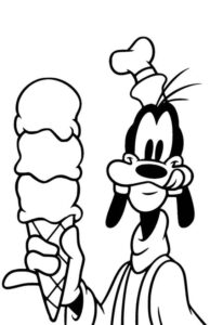 Desenho de Pateta Desenho Colorir Imprimir 17