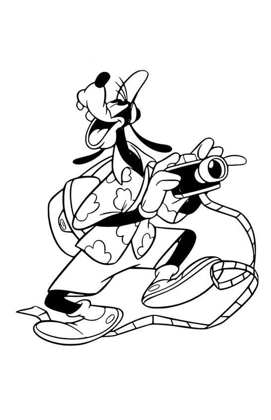 Desenho de Pateta Desenho Colorir Imprimir 20