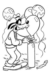 Desenho de Pateta Desenho Colorir Imprimir 21