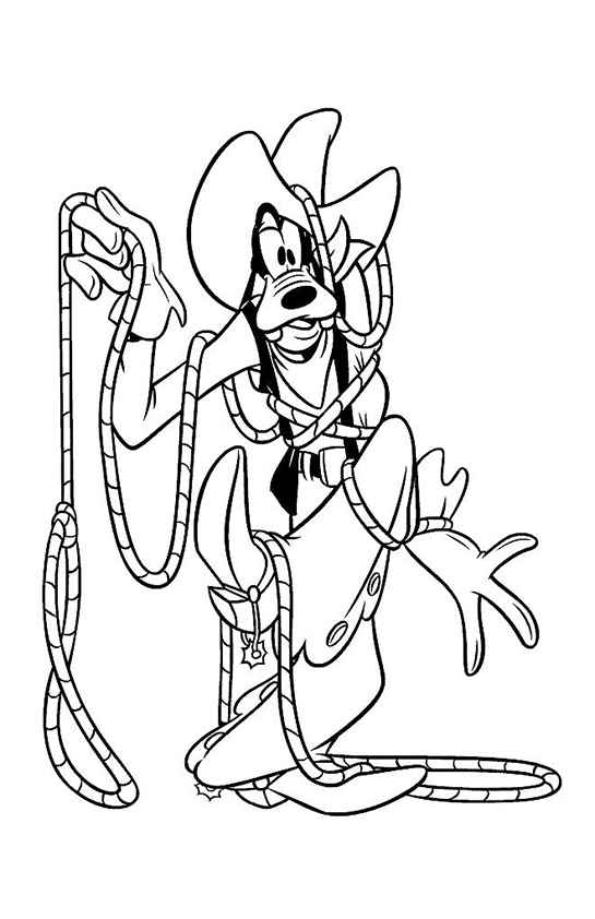 Desenho de Pateta Desenho Colorir Imprimir 23