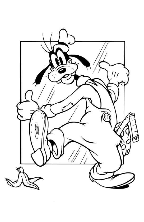 Desenho de Pateta Desenho Colorir Imprimir 25