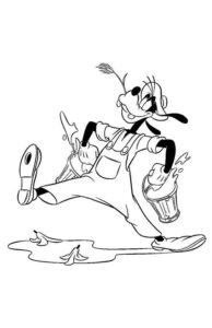 Desenho de Pateta Desenho Colorir Imprimir 26