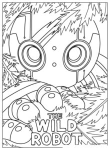 Desenho de Robo Selvagem Desenho Colorir Imprimir 03