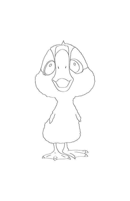 Desenho de Robo Selvagem Desenho Colorir Imprimir 09