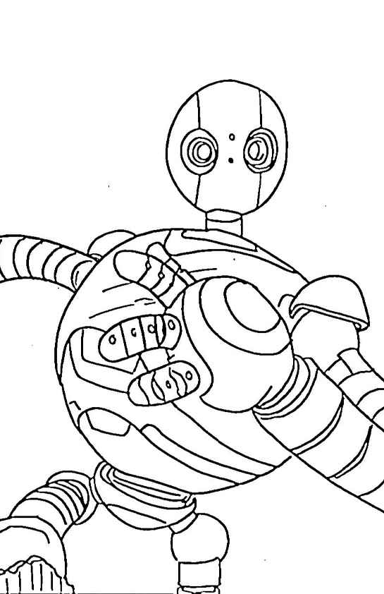 Desenho de Robo Selvagem Desenho Colorir Imprimir 11