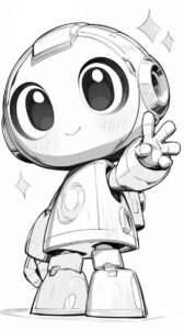 Desenho de Robos Desenho Colorir Imprimir 08