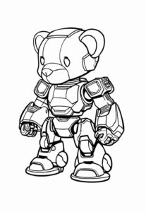 Desenho de Robos Desenho Colorir Imprimir 12
