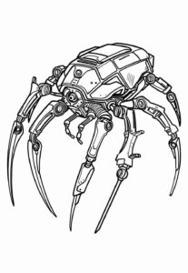 Desenho de Robos Desenho Colorir Imprimir 13