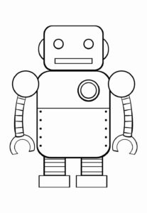 Desenho de Robos Desenho Colorir Imprimir 17