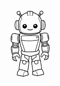 Desenho de Robos Desenho Colorir Imprimir 20