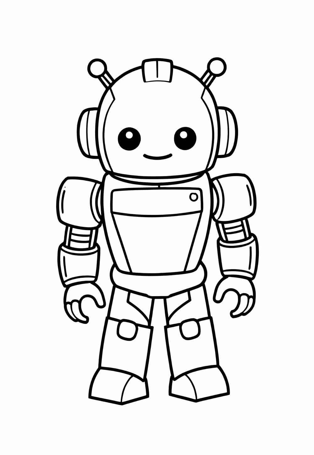 Desenho de Robos Desenho Colorir Imprimir 20