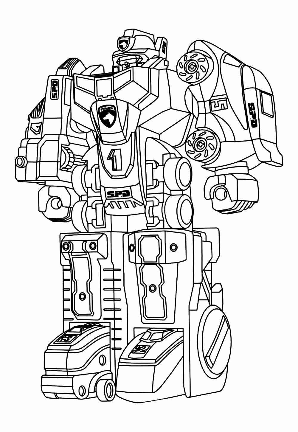 Desenho de Robos Desenho Colorir Imprimir 21