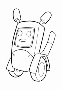 Desenho de Robos Desenho Colorir Imprimir 30