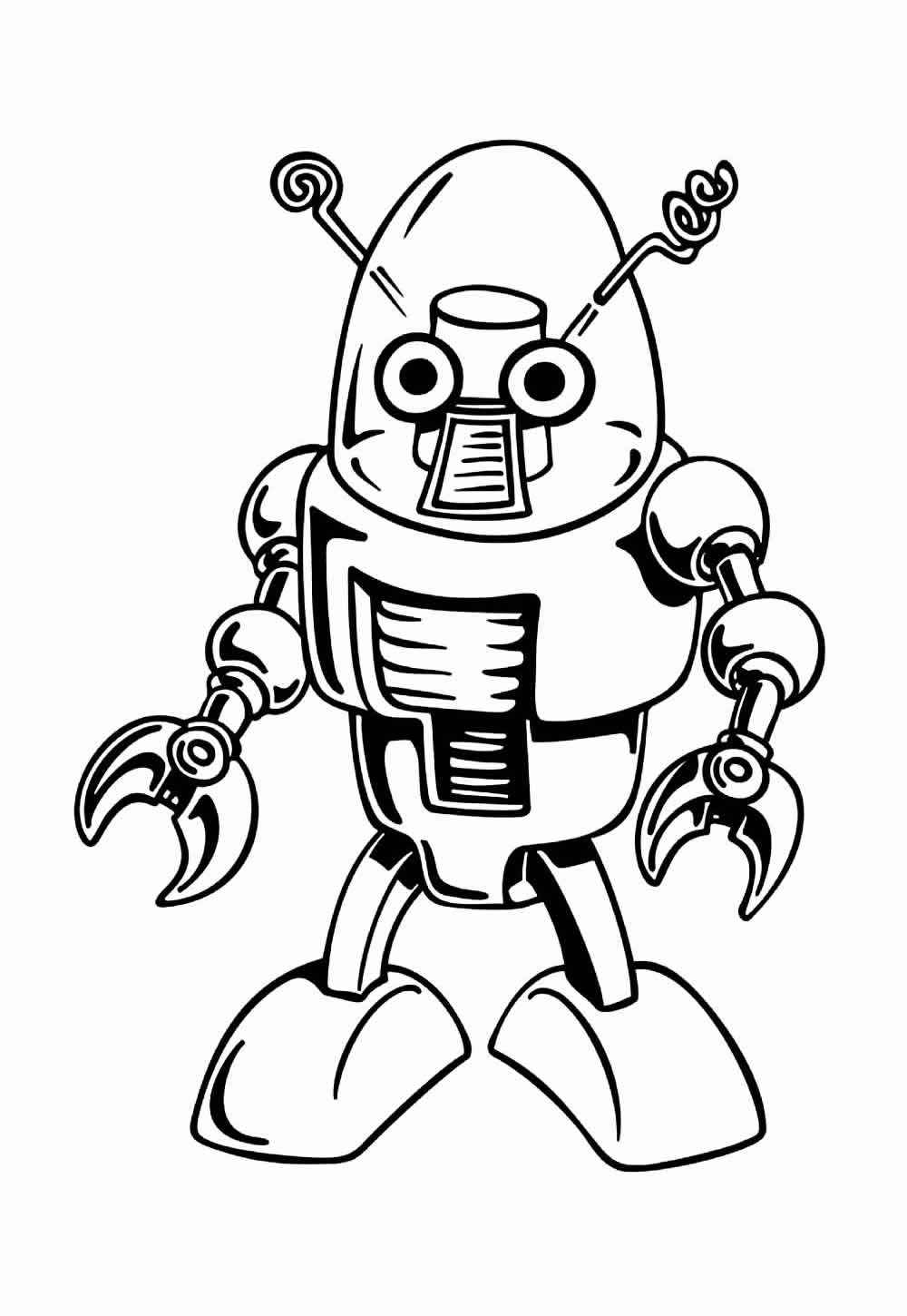 Desenho de Robos Desenho Colorir Imprimir 31