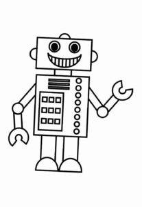 Desenho de Robos Desenho Colorir Imprimir 32