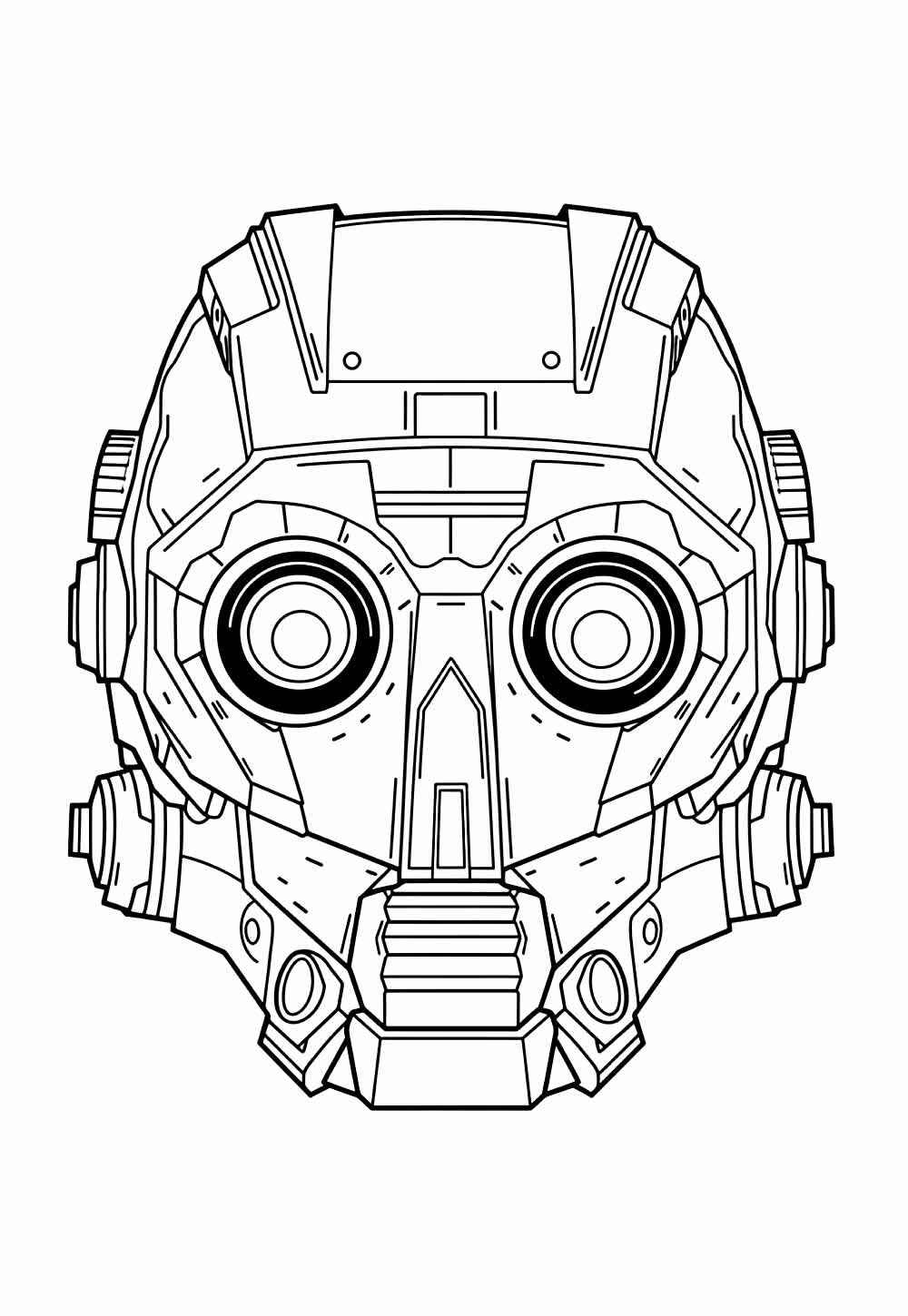 Desenho de Robos Desenho Colorir Imprimir 33