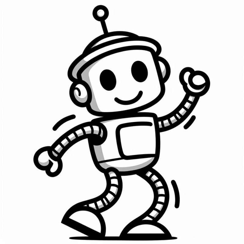 Desenho de Robos Desenho Colorir Imprimir 34