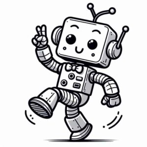 Desenho de Robos Desenho Colorir Imprimir 37