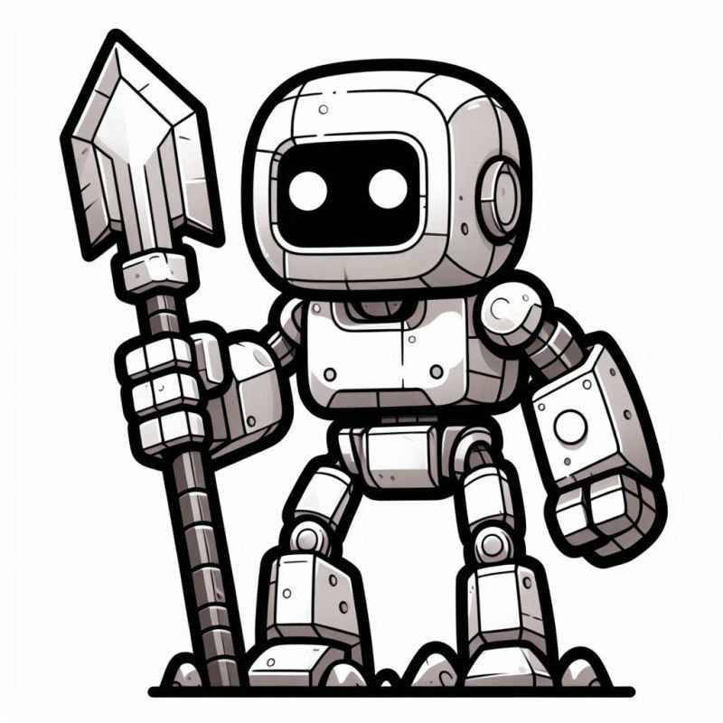 Desenho de Robos Desenho Colorir Imprimir 39