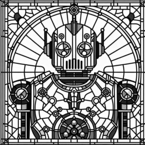 Desenho de Robos Desenho Colorir Imprimir 41