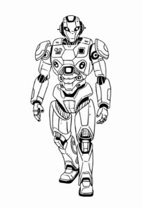 Desenho de Robos Desenho Colorir Imprimir 42