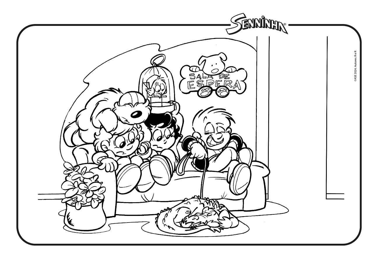 Desenho de Senninha Desenho Colorir Imprimir 03