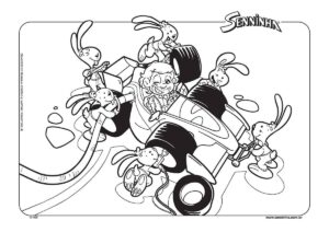 Desenho de Senninha Desenho Colorir Imprimir 08