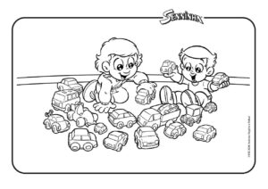 Desenho de Senninha Desenho Colorir Imprimir 09