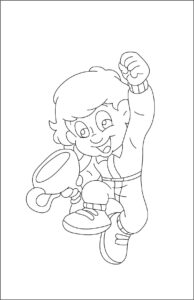 Desenho de Senninha Desenho Colorir Imprimir 12