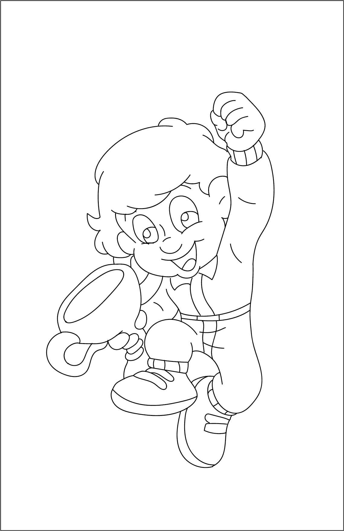 Desenho de Senninha Desenho Colorir Imprimir 12