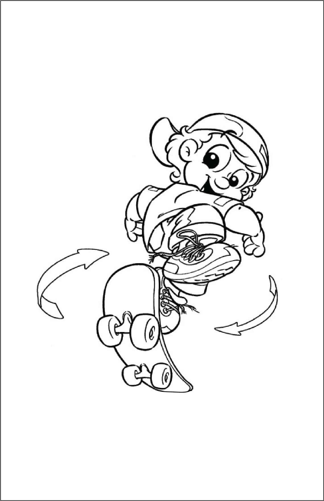 Desenho de Senninha Desenho Colorir Imprimir 13