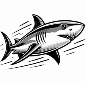 Desenho de Tubarao Desenho Colorir Imprimir 20