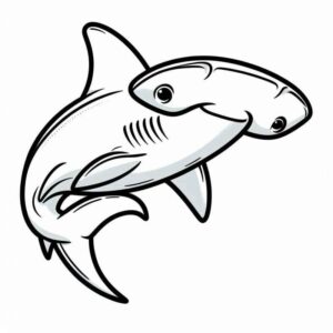Desenho de Tubarao Desenho Colorir Imprimir 28