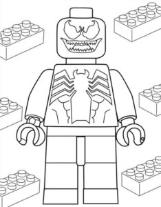 Desenho de Venom Desenho Colorir Imprimir 31