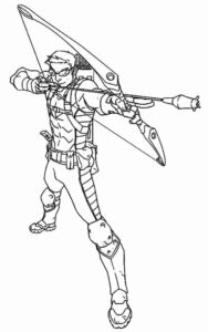 Desenho de Vingadores Desenho Colorir Imprimir 16