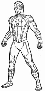 Desenho de Vingadores Desenho Colorir Imprimir 28