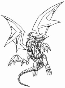 Desenho de Yu Gi Oh Desenho Colorir Imprimir 05
