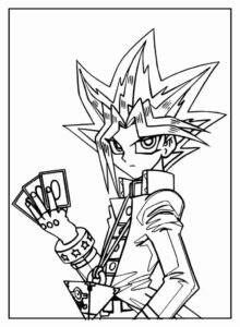 Desenho de Yu Gi Oh Desenho Colorir Imprimir 13