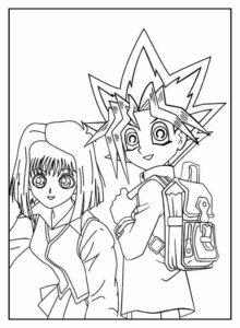 Desenho de Yu Gi Oh Desenho Colorir Imprimir 17