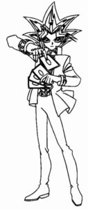 Desenho de Yu Gi Oh Desenho Colorir Imprimir 19