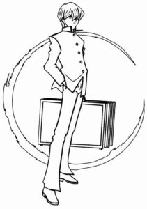 Desenho de Yu Gi Oh Desenho Colorir Imprimir 21