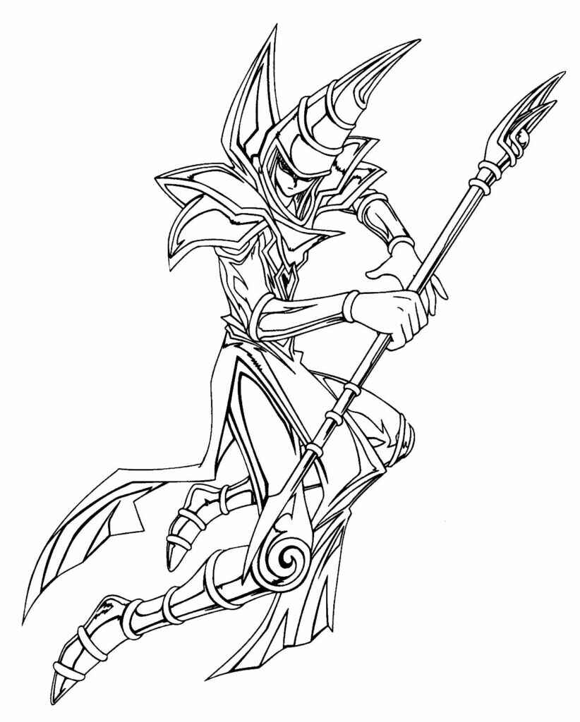 Desenho de Yu Gi Oh Desenho Colorir Imprimir 22