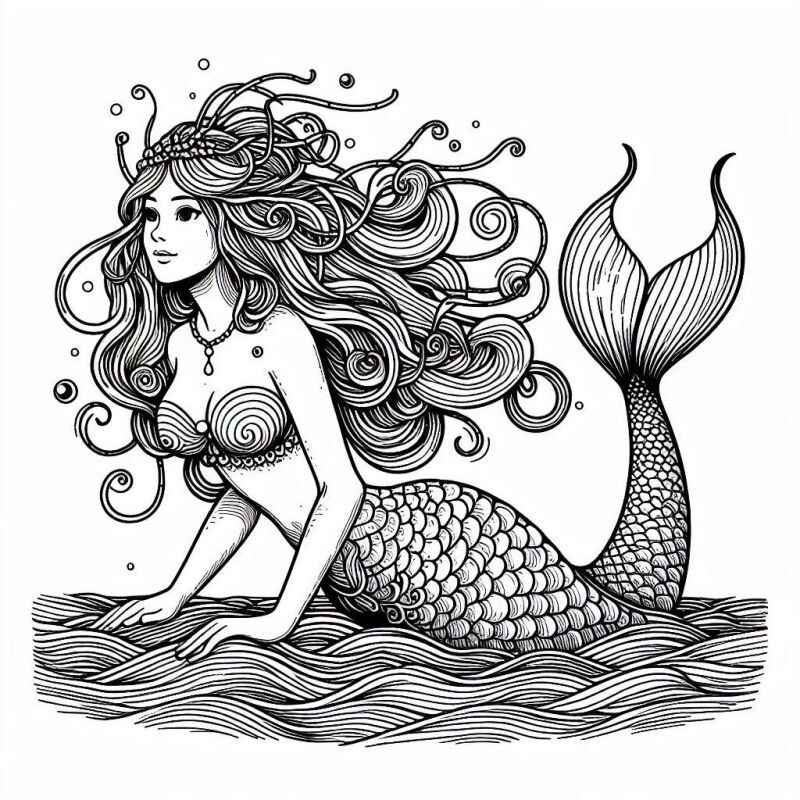 Desenho de Iara Desenho Colorir Imprimir 07