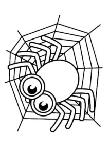 Desenho de Aranha Desenho Colorir Imprimir 05